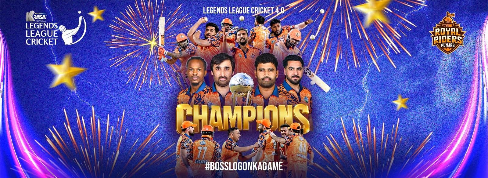 Legends League Cricket 4.0 Winner